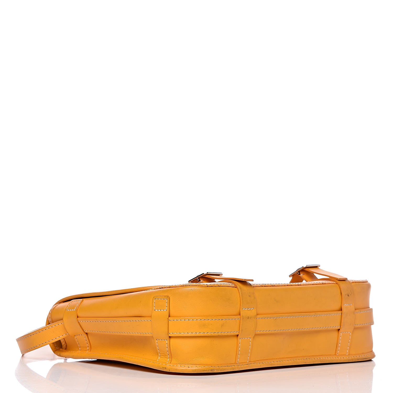 Goyard Goyardine Belvedere MM Messenger Bag Yellow 4 of 21