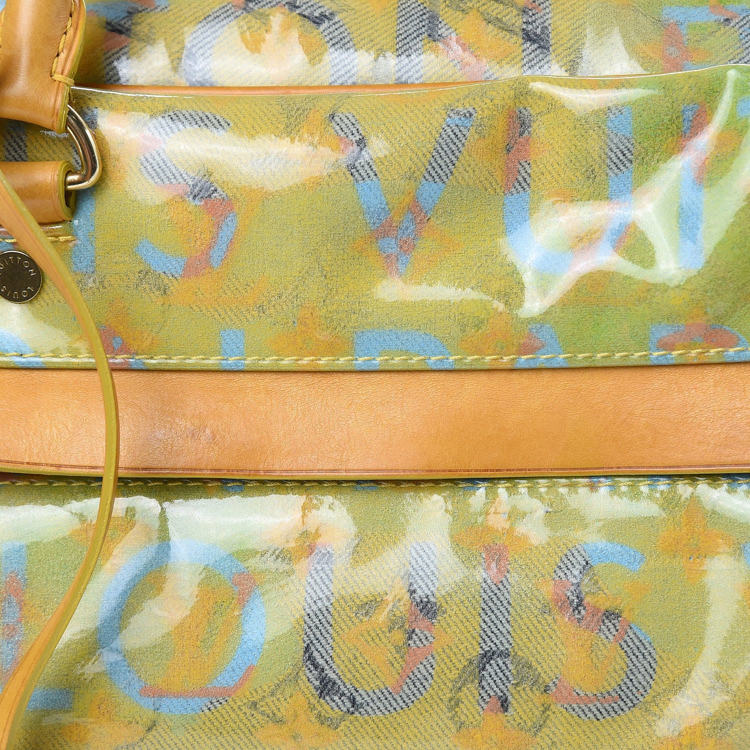 Louis Vuitton Monogram Pulp Defile Weekender PM Yellow 13 of 16