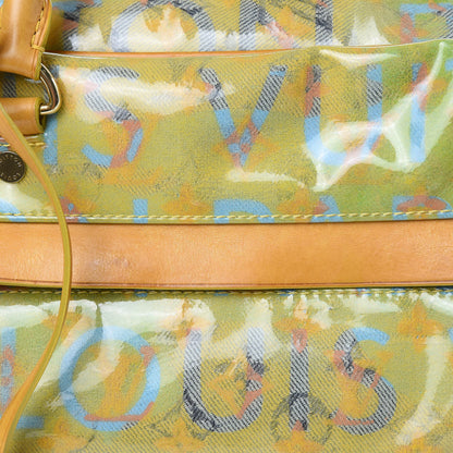 Louis Vuitton Monogram Pulp Defile Weekender PM Yellow 13 of 16