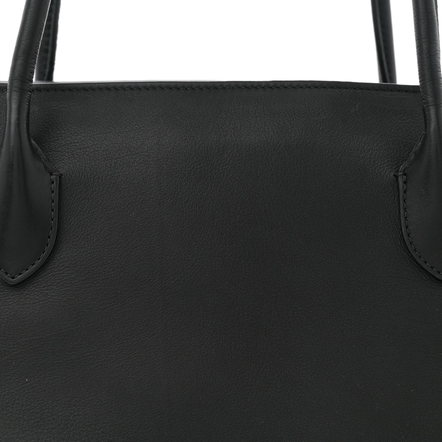 Grained Calfskin Terrasse Bag Black