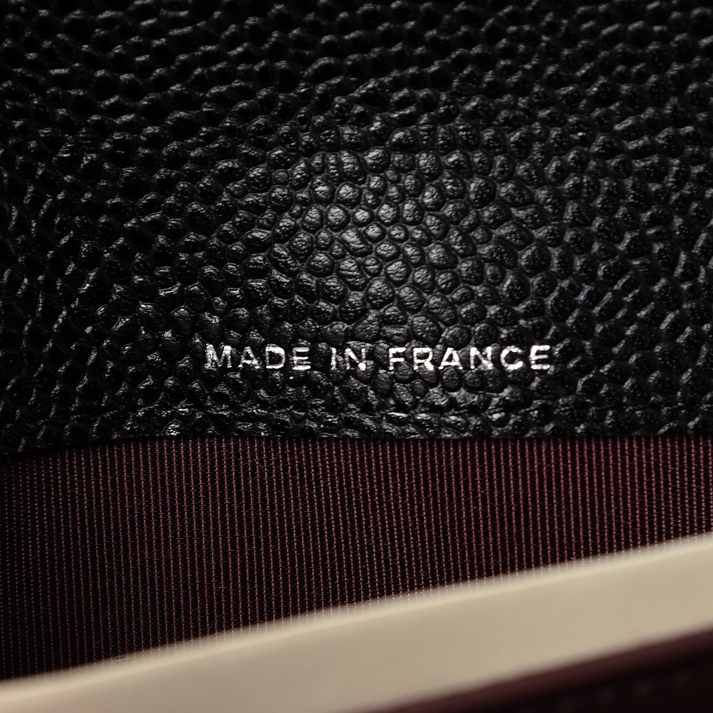 Caviar Quilted Large Gusset Flap Wallet Black