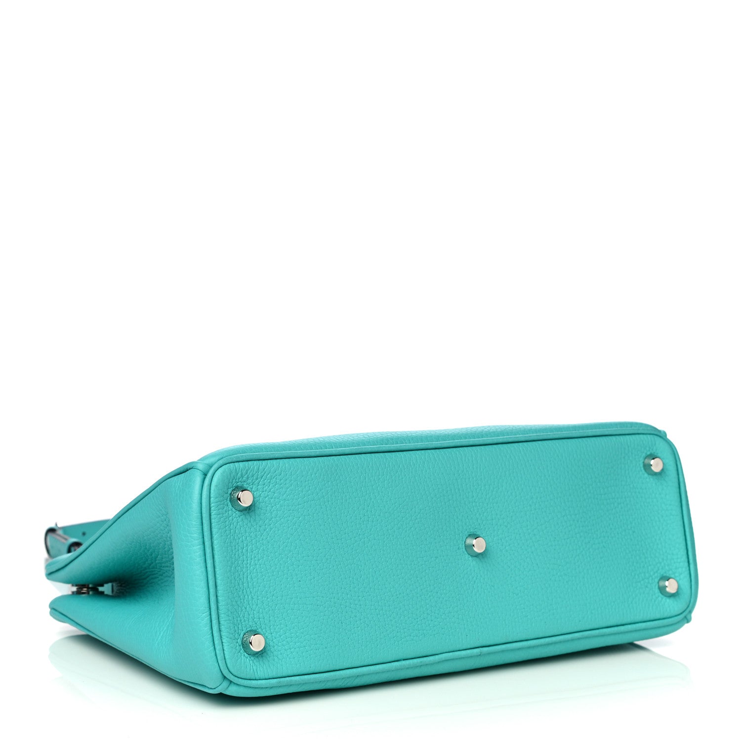 Christian Dior Bullcalf Medium Diorissimo Tote Turquoise 5 of 15