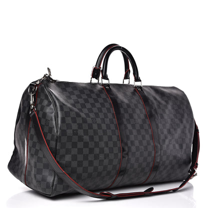 Louis Vuitton Damier Graphite Keepall Bandouliere 55 3 of 22