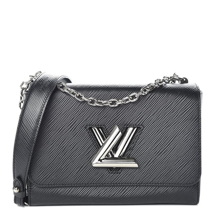 Louis Vuitton Epi Twist Shoulder Bag MM Black 1 of 8