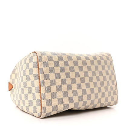 Louis Vuitton Damier Azur Speedy 30 4 of 9