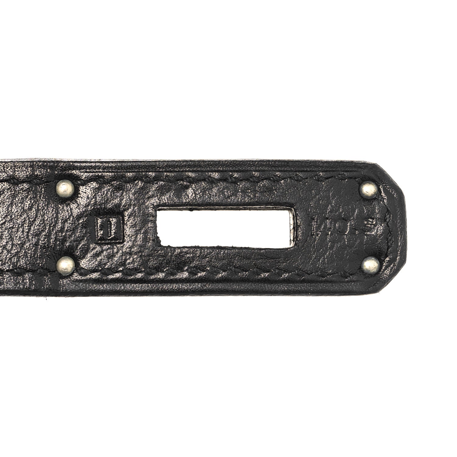 Hermes Evergrain Kelly Retourne 28 Black 7 of 11