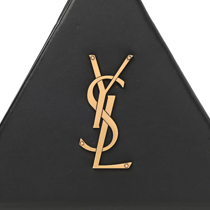 Saint Laurent Lambskin Pyramid Clutch Black 7 of 9