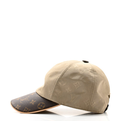 Louis Vuitton Monogram Polyester Silk LV Get Ready Cap M Beige 4 of 11
