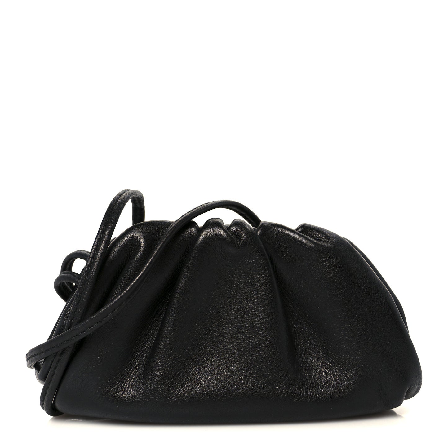 Butter Calfskin Coin Purse Black