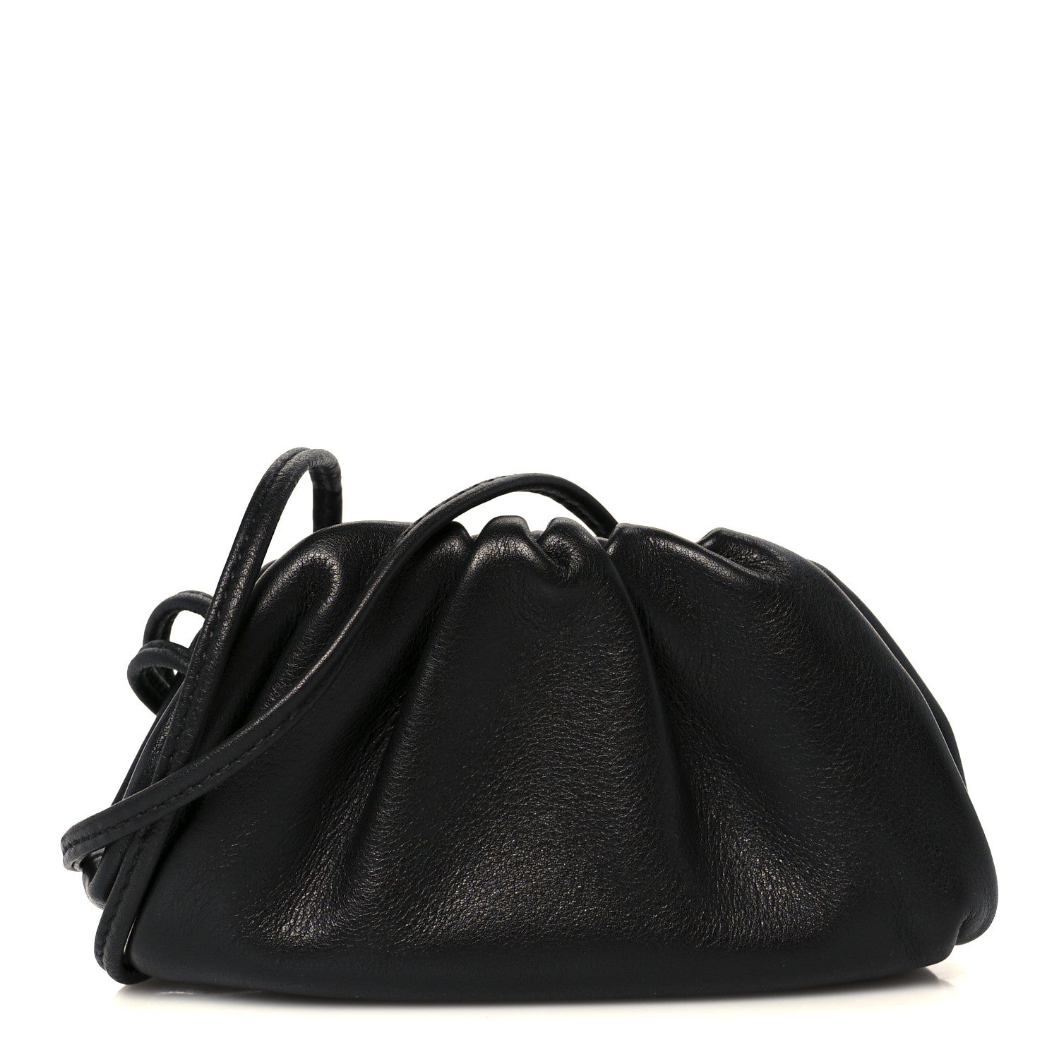 Bottega Veneta Butter Calfskin Coin Purse Black 1 of 12
