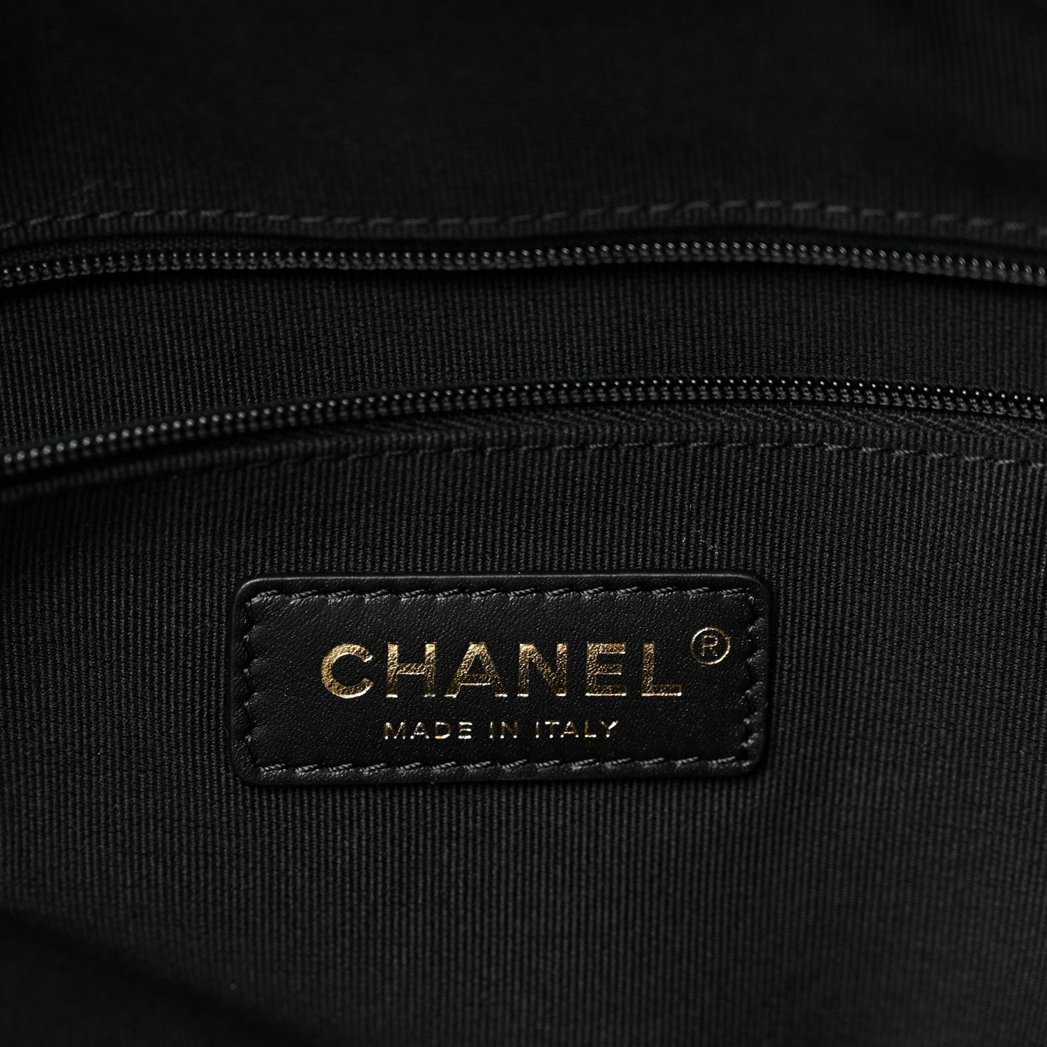 Chanel Calfskin Quilted Large Coco Base Shopping Bag Black 6 of 10