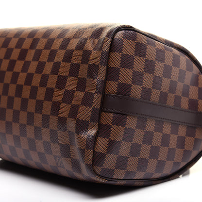 Louis Vuitton Damier Ebene Speedy Bandouliere 30 7 of 11