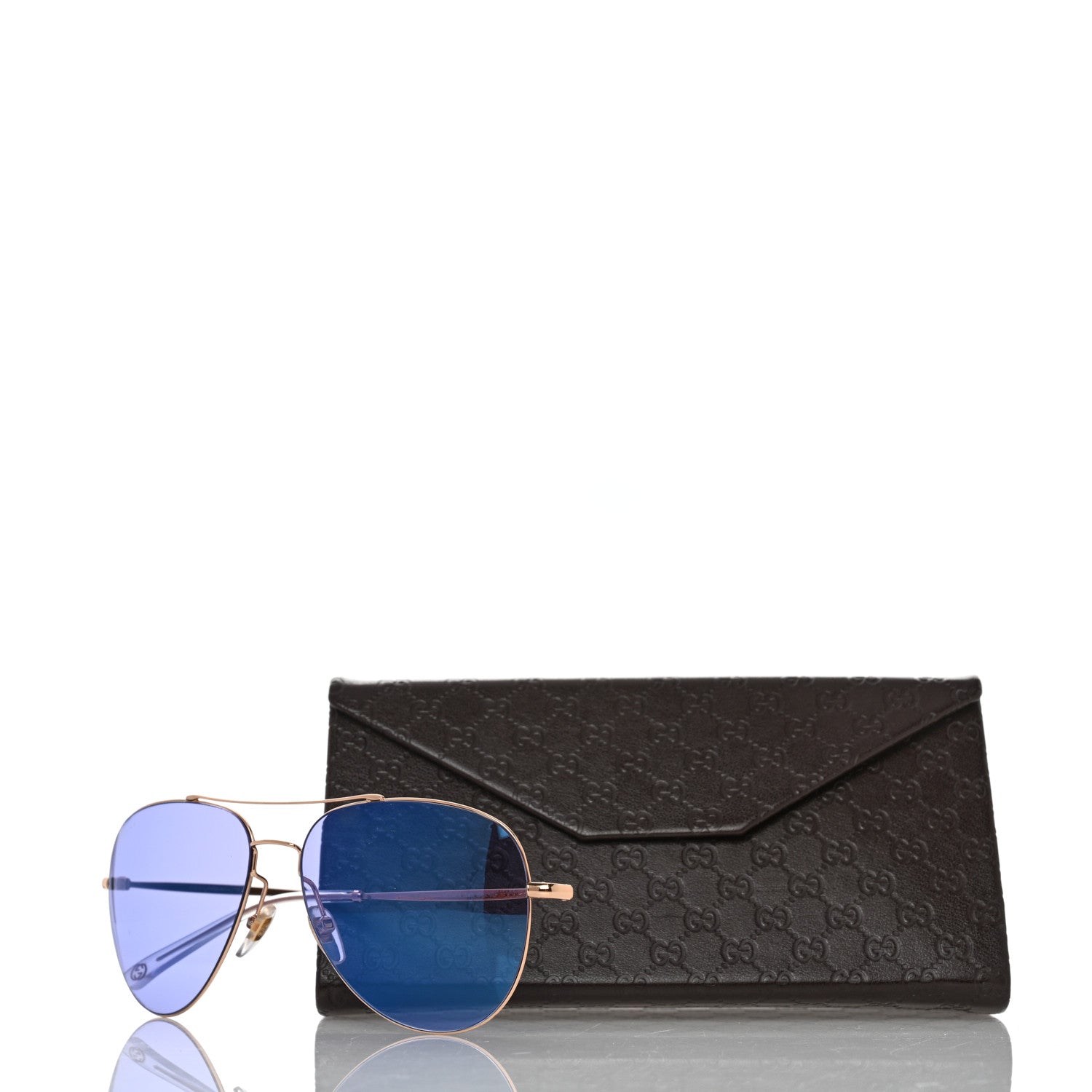 Gucci Metal Aviator Sunglasses 8 of 8