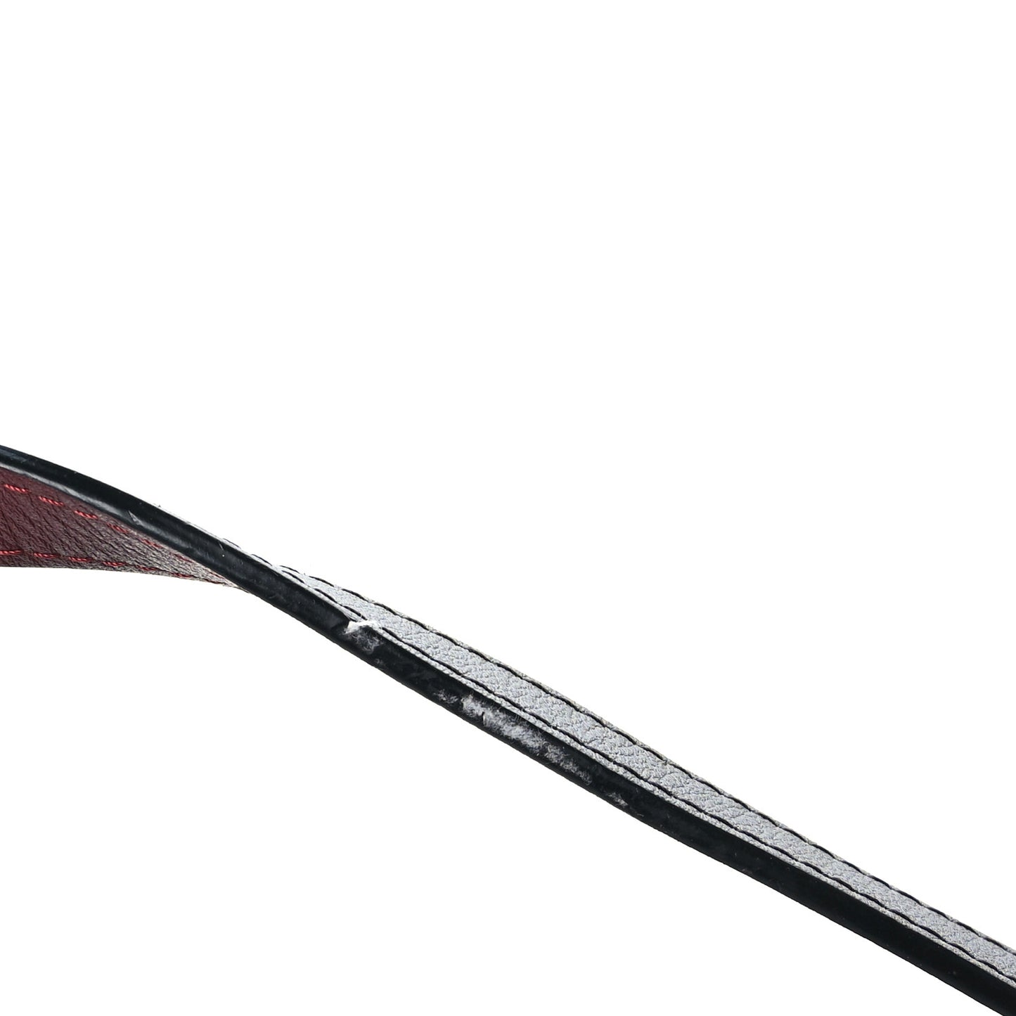 Bullskin Stitched Bi-Color Large Shopping Tote Black