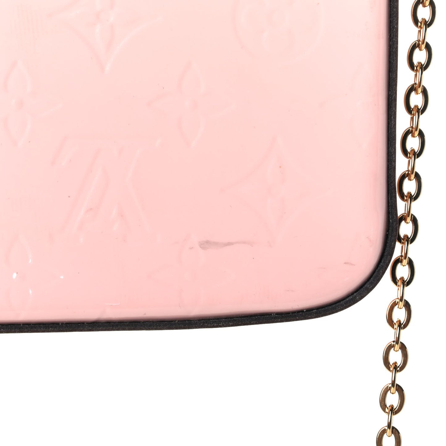 Vernis Felicie Chain Wallet Rose Ballerine
