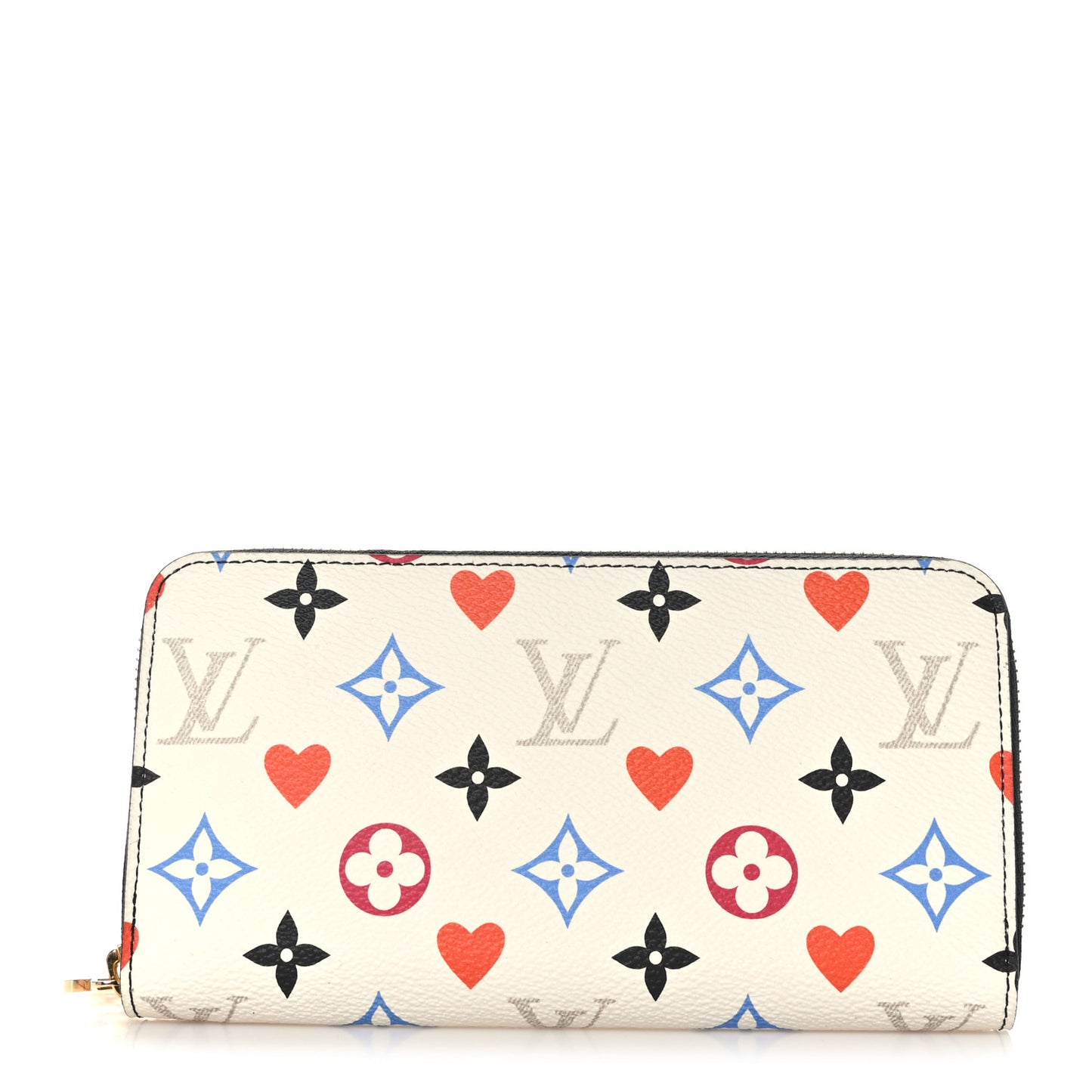 Game On Zippy Wallet White