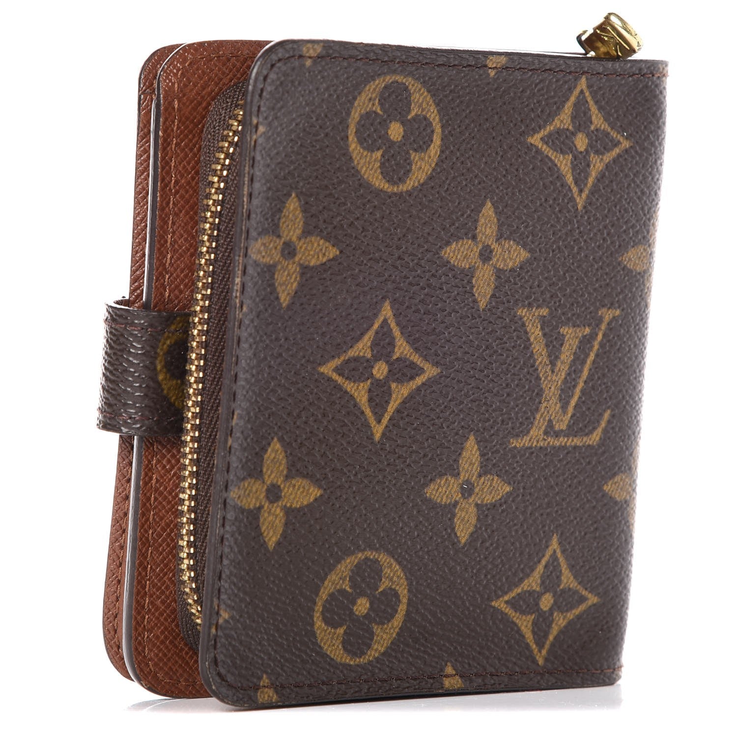 Louis Vuitton Monogram Compact Zippe Zipped Wallet 3 of 11