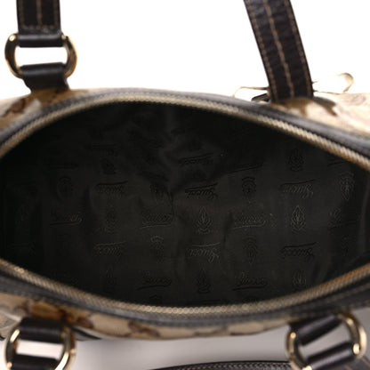 Gucci Crystal Monogram Duchessa Small Boston Bag Brown 6 of 12