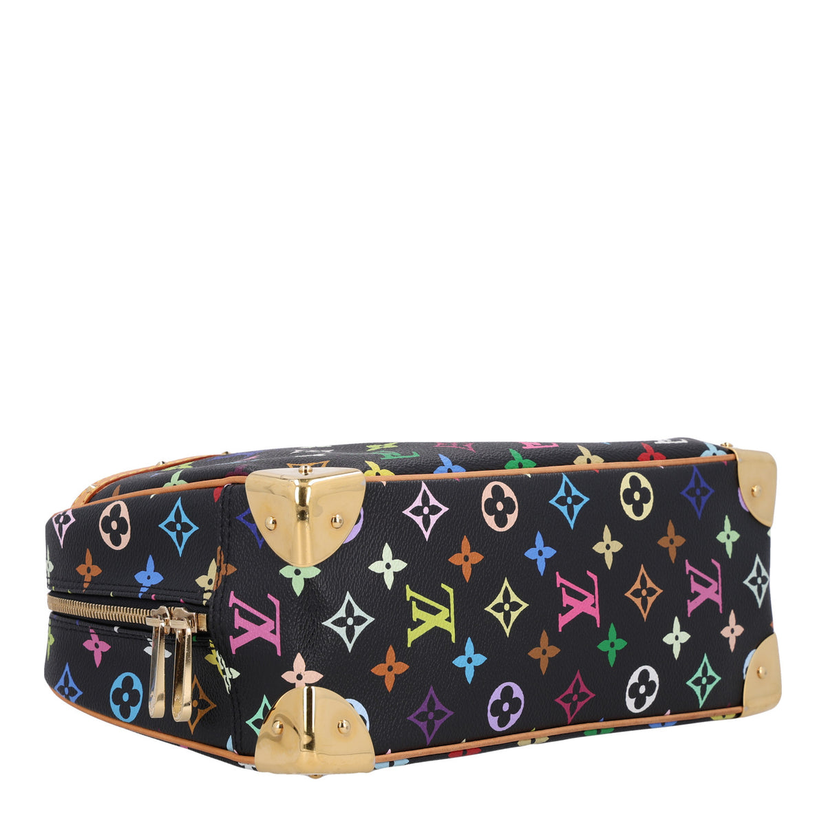 Monogram Multicolor Trouville Black