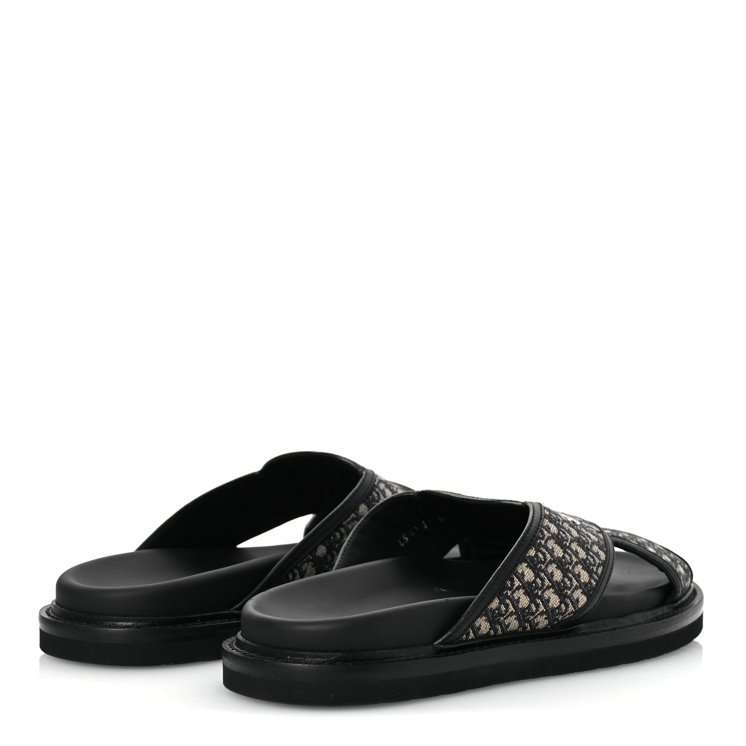 Christian Dior Oblique Mens Aqua Sandal 42 Blue 5 of 13
