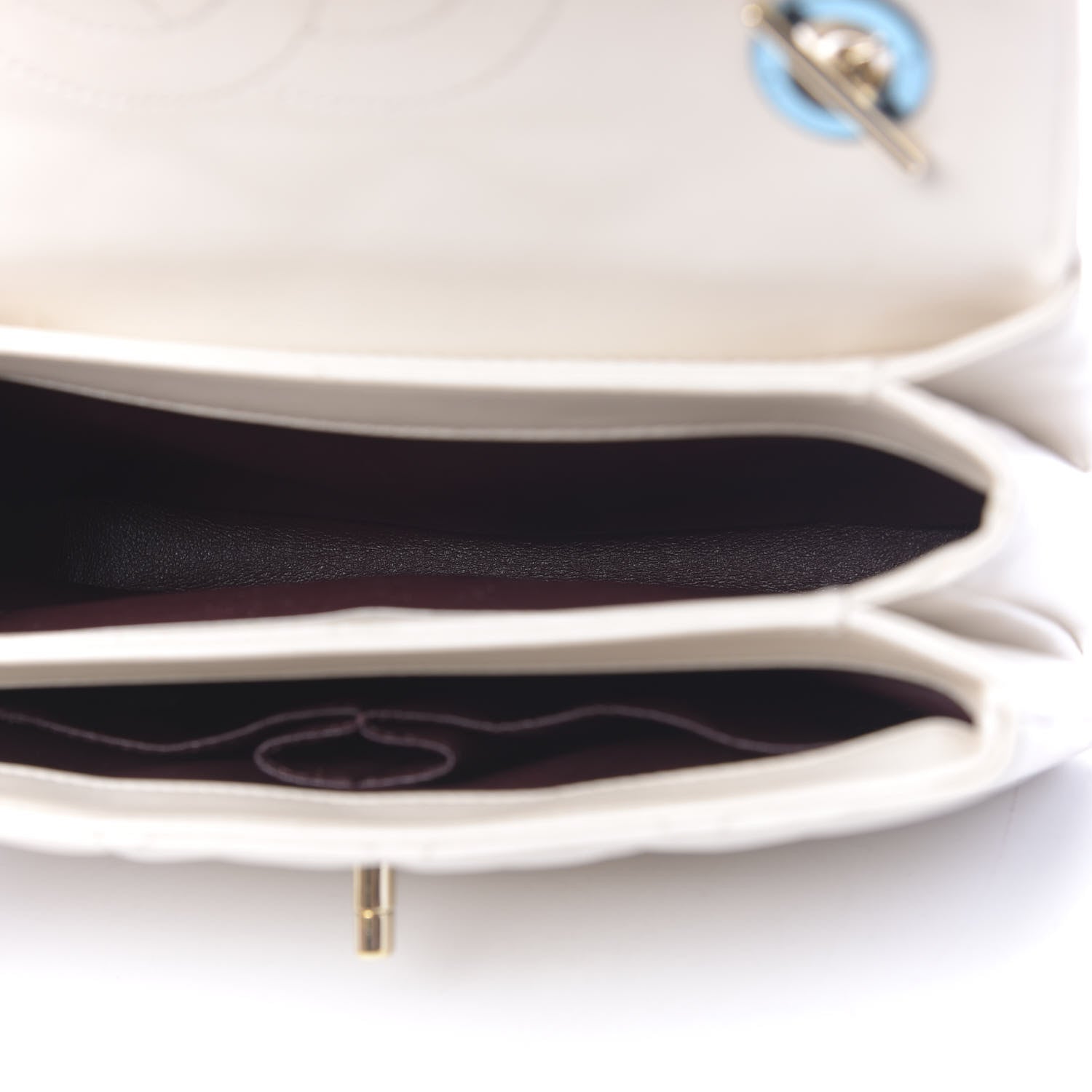 Chanel Lambskin Quilted Small Trendy CC Dual Handle Flap Bag Grey 5 of 16