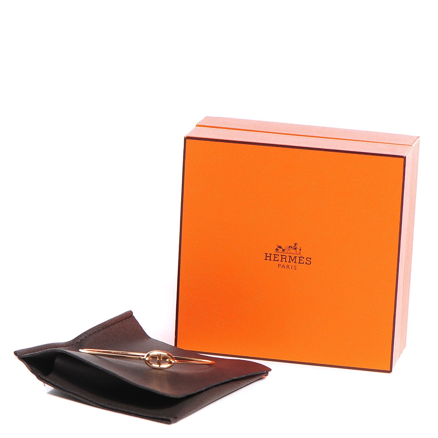 Hermes Rose Gold Ronde Chaine d'Ancre Bracelet PM Large 4 of 4