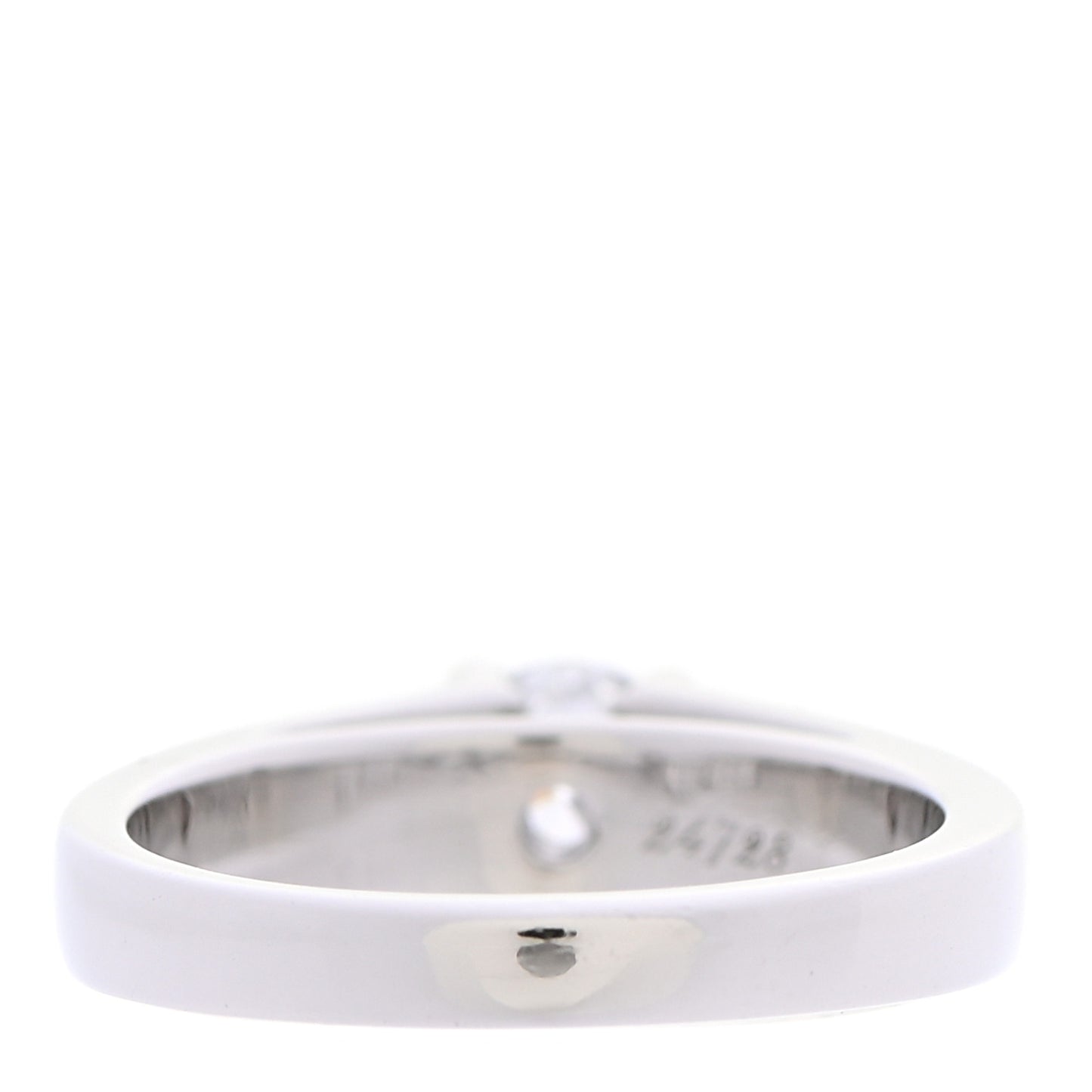 Platinum Diamond .42ct Griffe Solitaire Engagement Ring 48 4.5