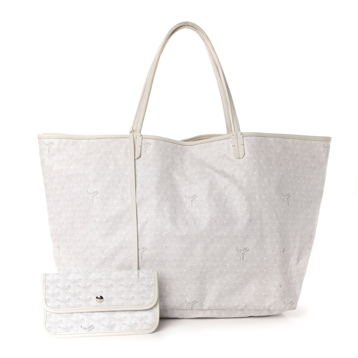 Goyard Goyardine Saint Louis GM White 1 of 11