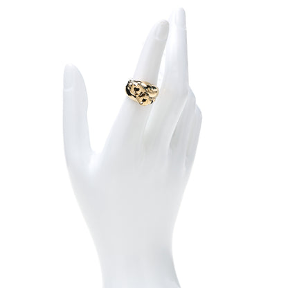 Cartier 18K Yellow Gold Black Onyx Tsavorite Double Panthère De Cartier Bypass Ring 52 6 2 of 8