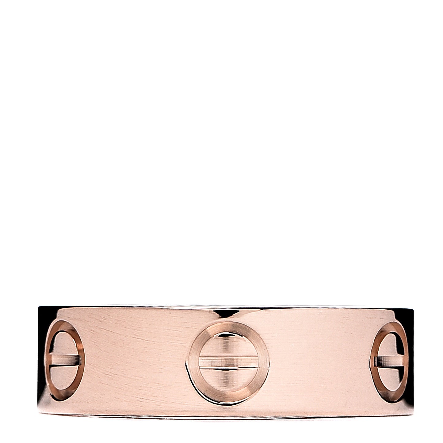18K Pink Gold 5.5mm LOVE Ring 52 6