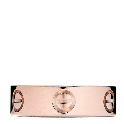 Cartier 18K Pink Gold 5.5mm LOVE Ring 52 6 1 of 6