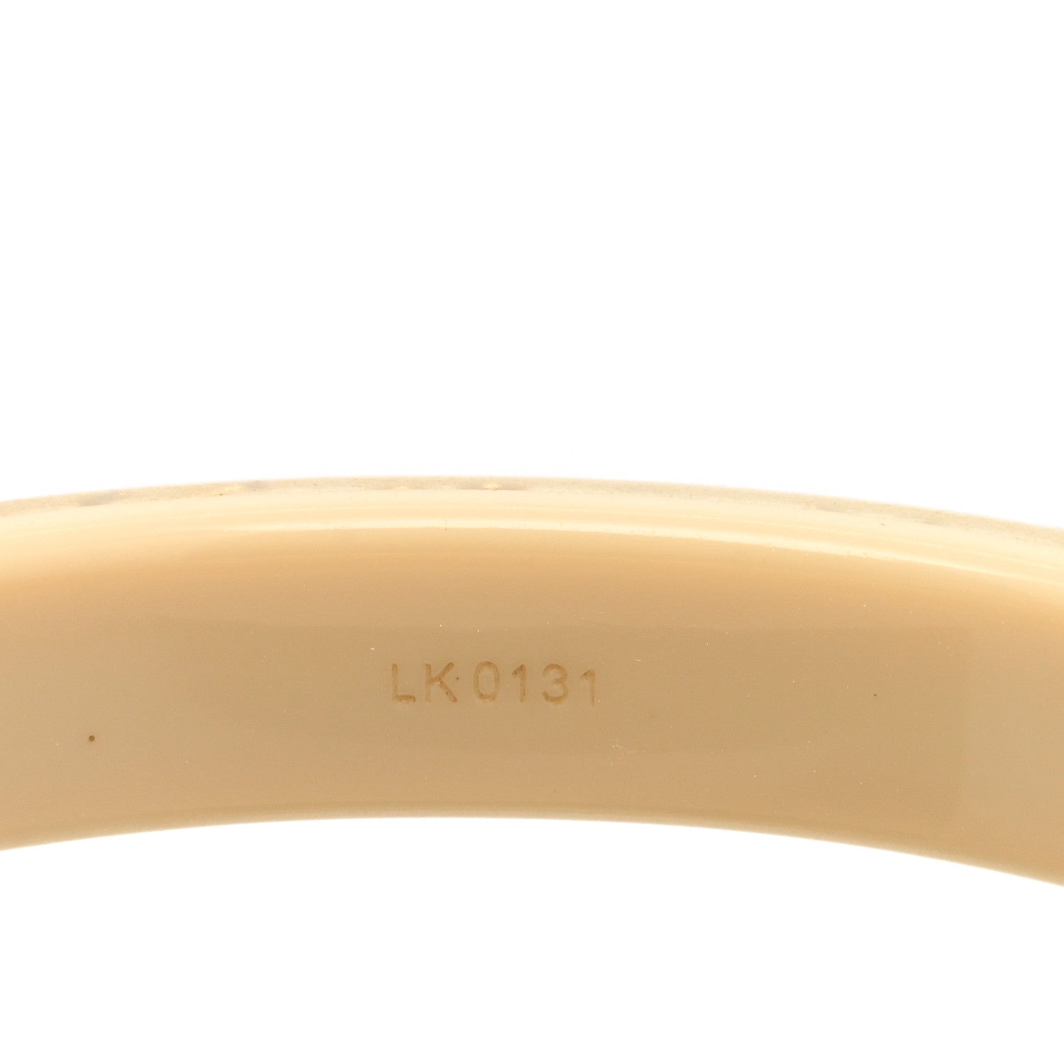 Louis Vuitton Resin Swarovski Large Inclusion Bracelet PM Nacre 4 of 4