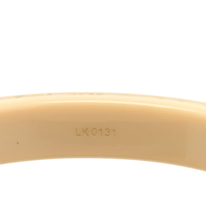 Louis Vuitton Resin Swarovski Large Inclusion Bracelet PM Nacre 4 of 4