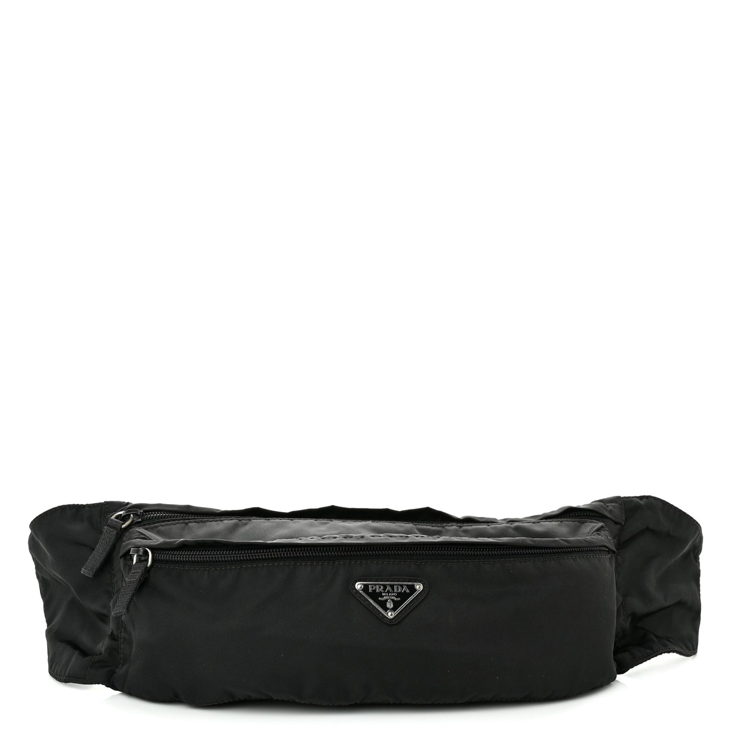 Tessuto Nylon Montagna Belt Bag Black