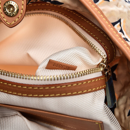 Louis Vuitton Canvas Monogram Cruise Bulles MM Natural 16 of 19