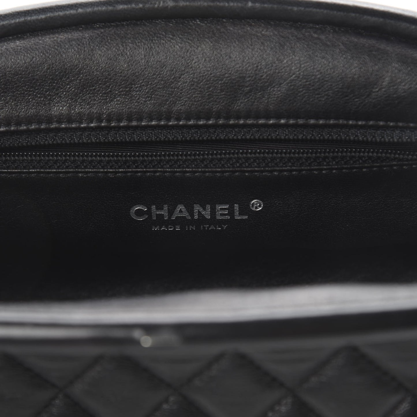 Lambskin Quilted Timeless Clutch Black