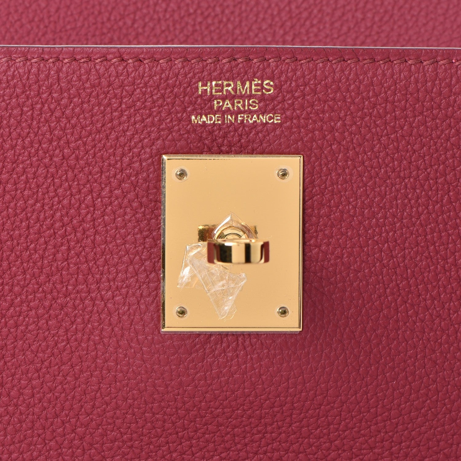 Hermes Togo Kelly Retourne 32 Rubis 7 of 8