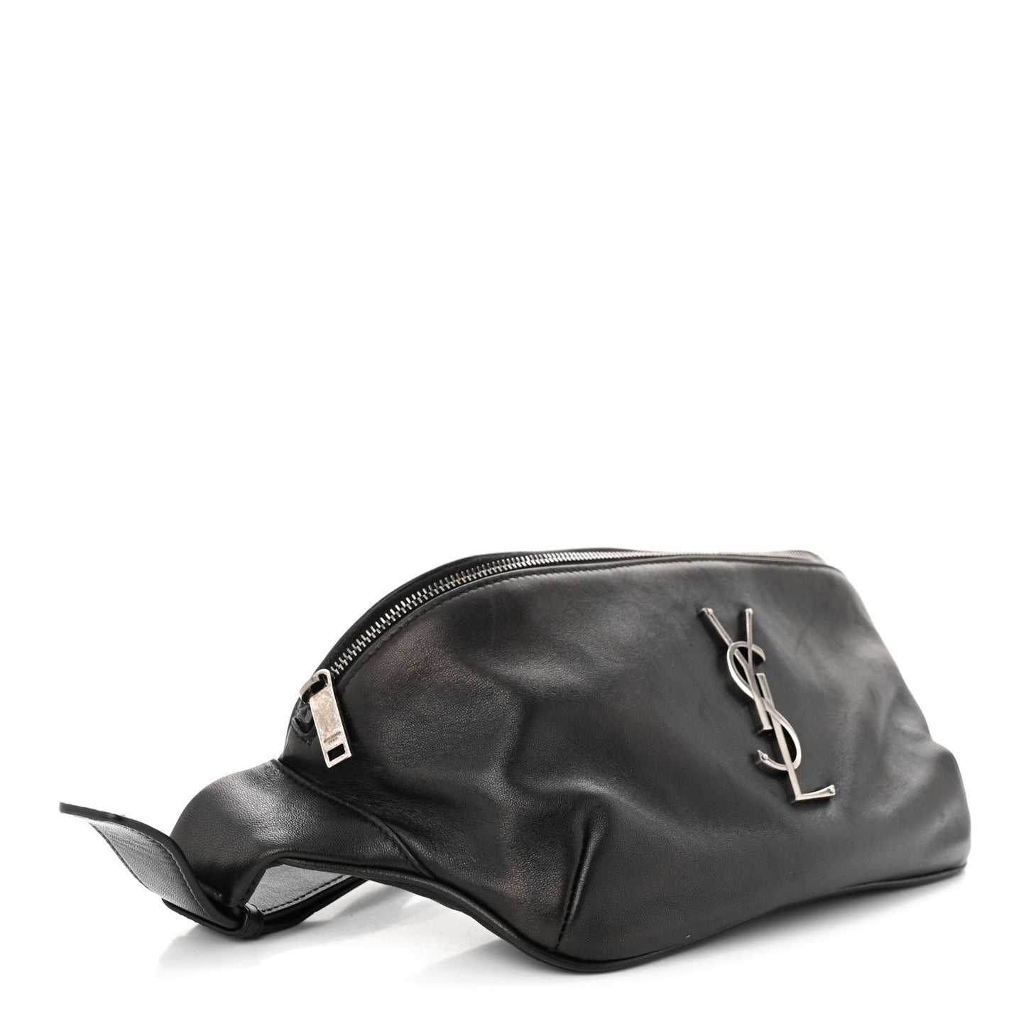 Calfskin Monogram Belt Bag Black