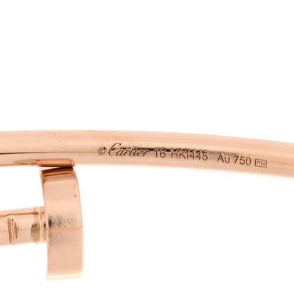Cartier 18K Pink Gold Small Juste Un Clou Bracelet 15 3 of 4
