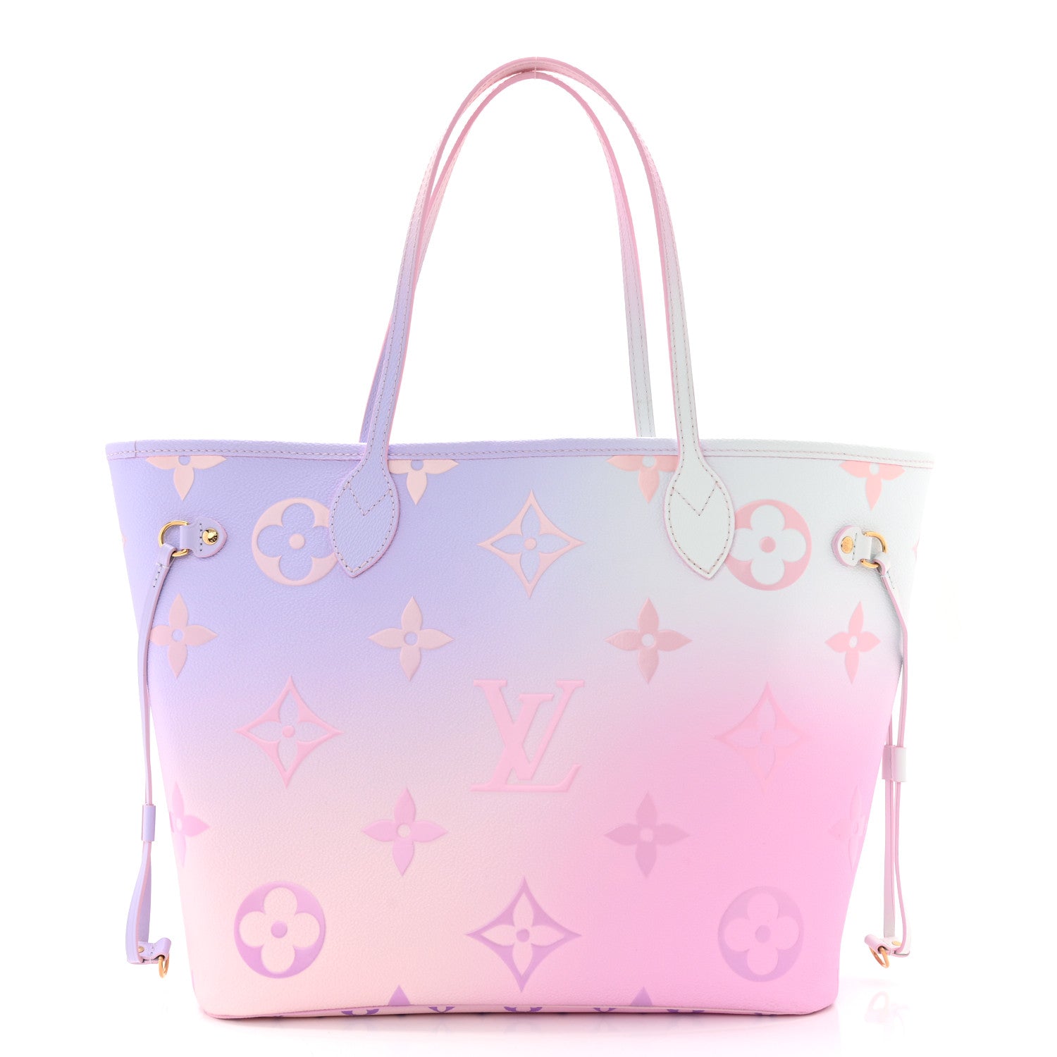 Louis Vuitton Monogram Giant Spring In The City Neverfull MM Sunrise Pastel 3 of 10