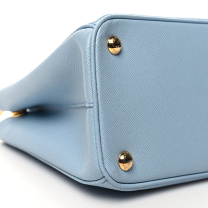 Prada Saffiano Small Galleria Double Zip Tote Astrale 10 of 12