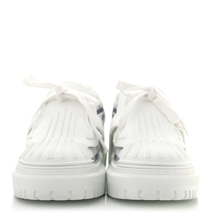 Christian Dior Nylon Mesh Dior-ID Platform Sneakers 35.5 Bleu France 2 of 8