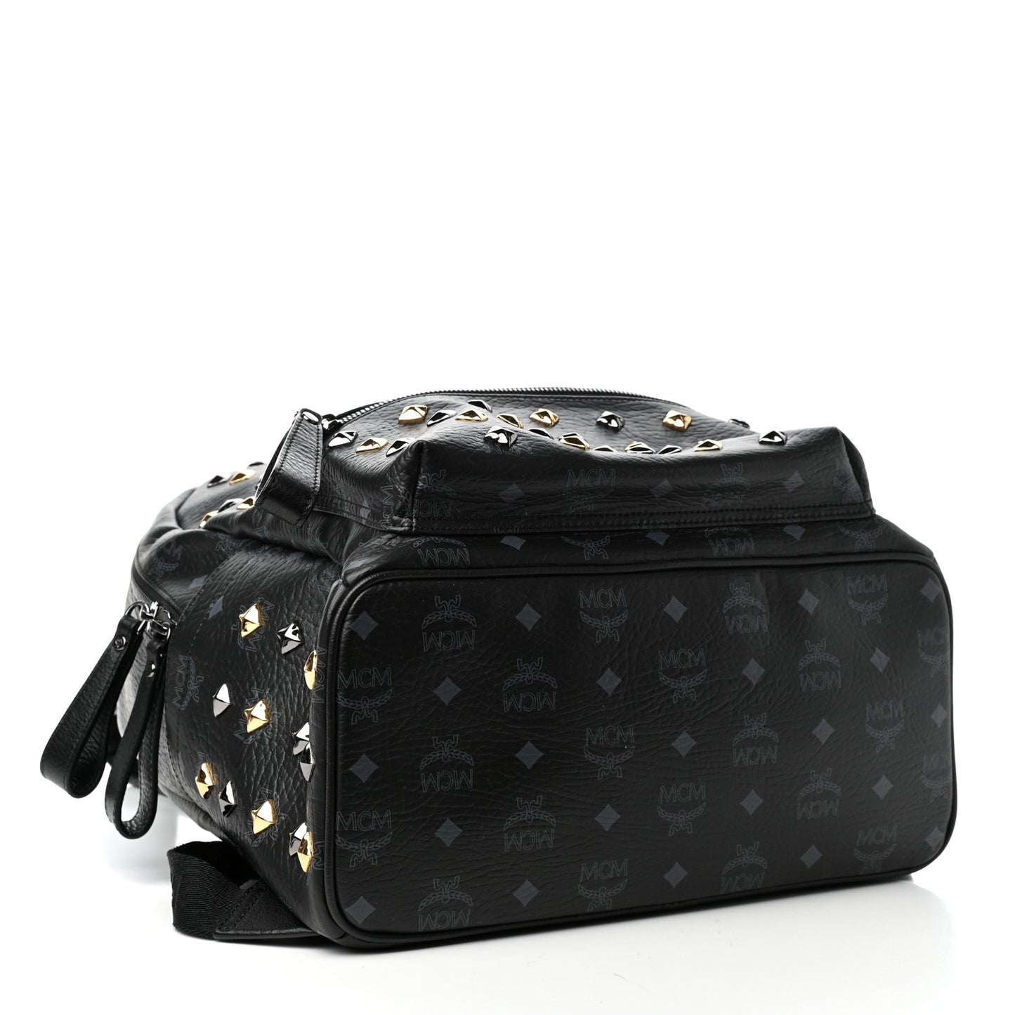 Visetos Studded Stark Backpack Black