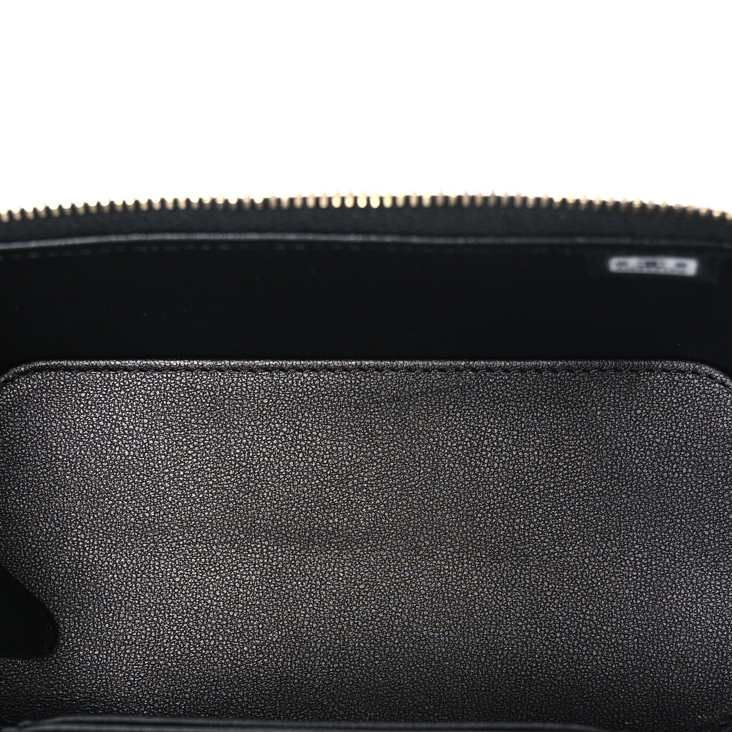 Chanel Tweed Sequin Small Top Handle Vanity Case With Chain Black White 5 of 11