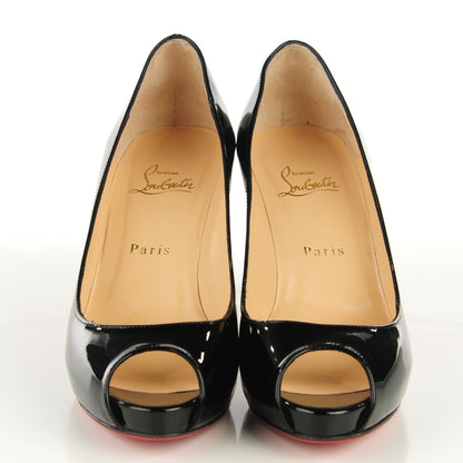 Christian Louboutin Patent No Matter 85 Pumps 39 Black 4 of 13