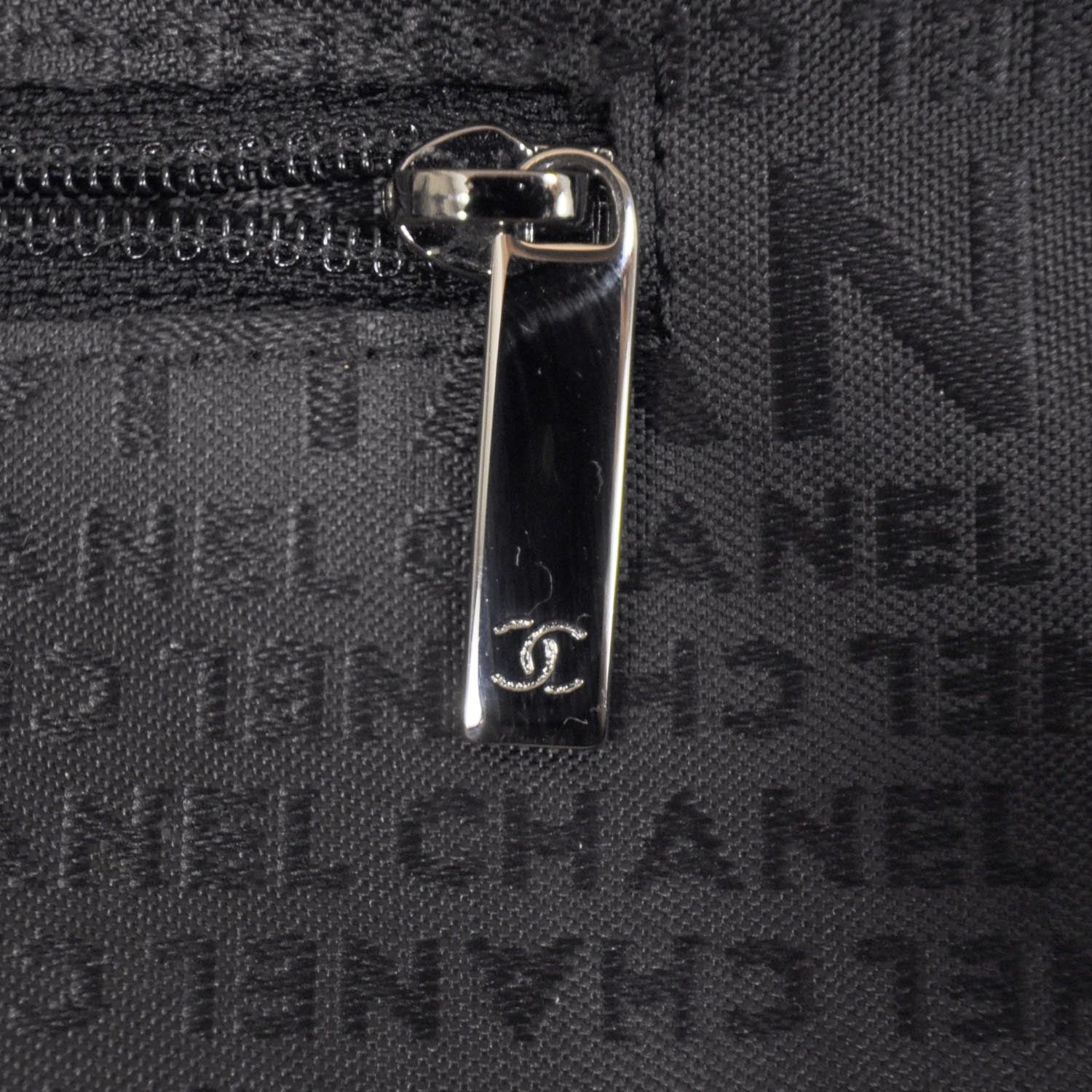 Chanel Ligne Large Duffel Bag Black 8 of 9