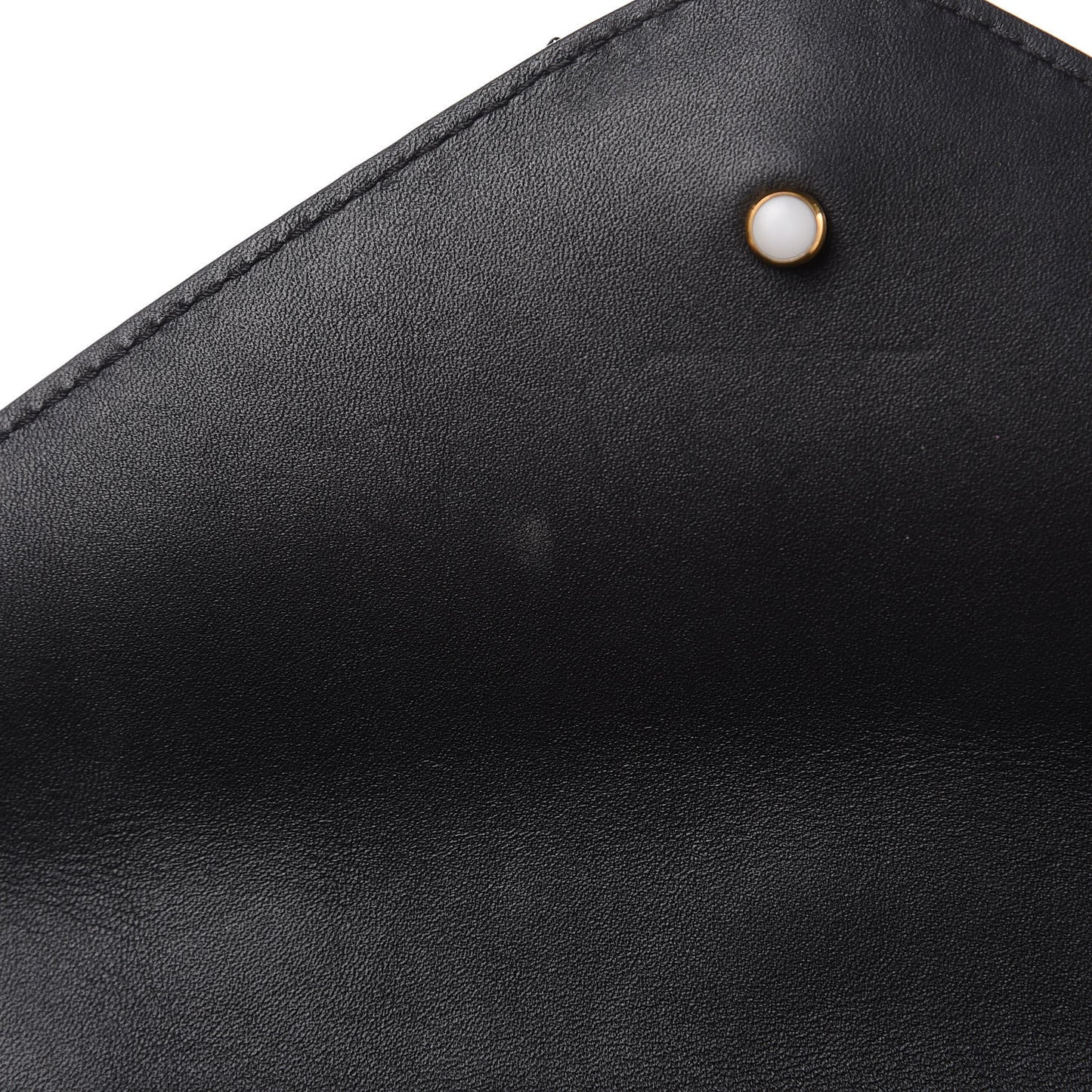 Calfskin Embroidered New Wave Chain MM Black