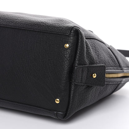 Chloe Grained Calfskin Brooke Satchel Black 8 of 10