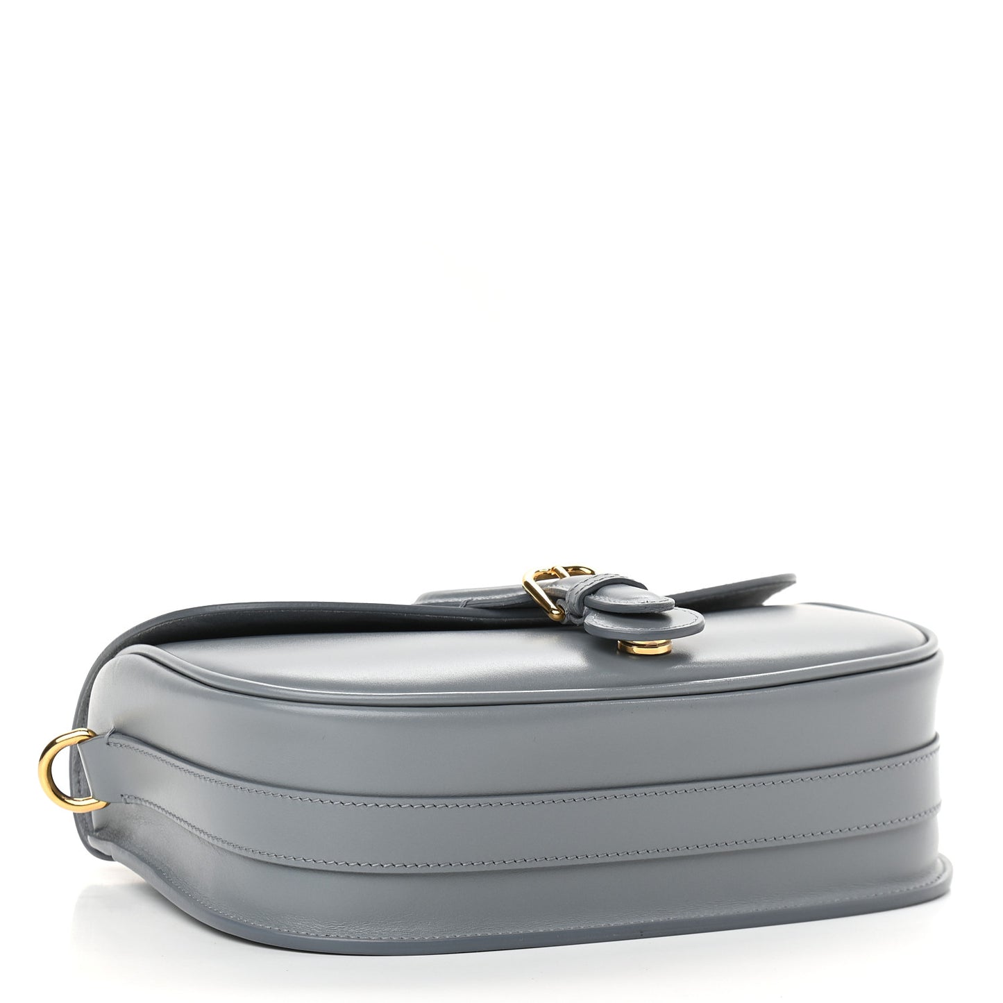 Box Calfskin Medium Bobby Flap Gray