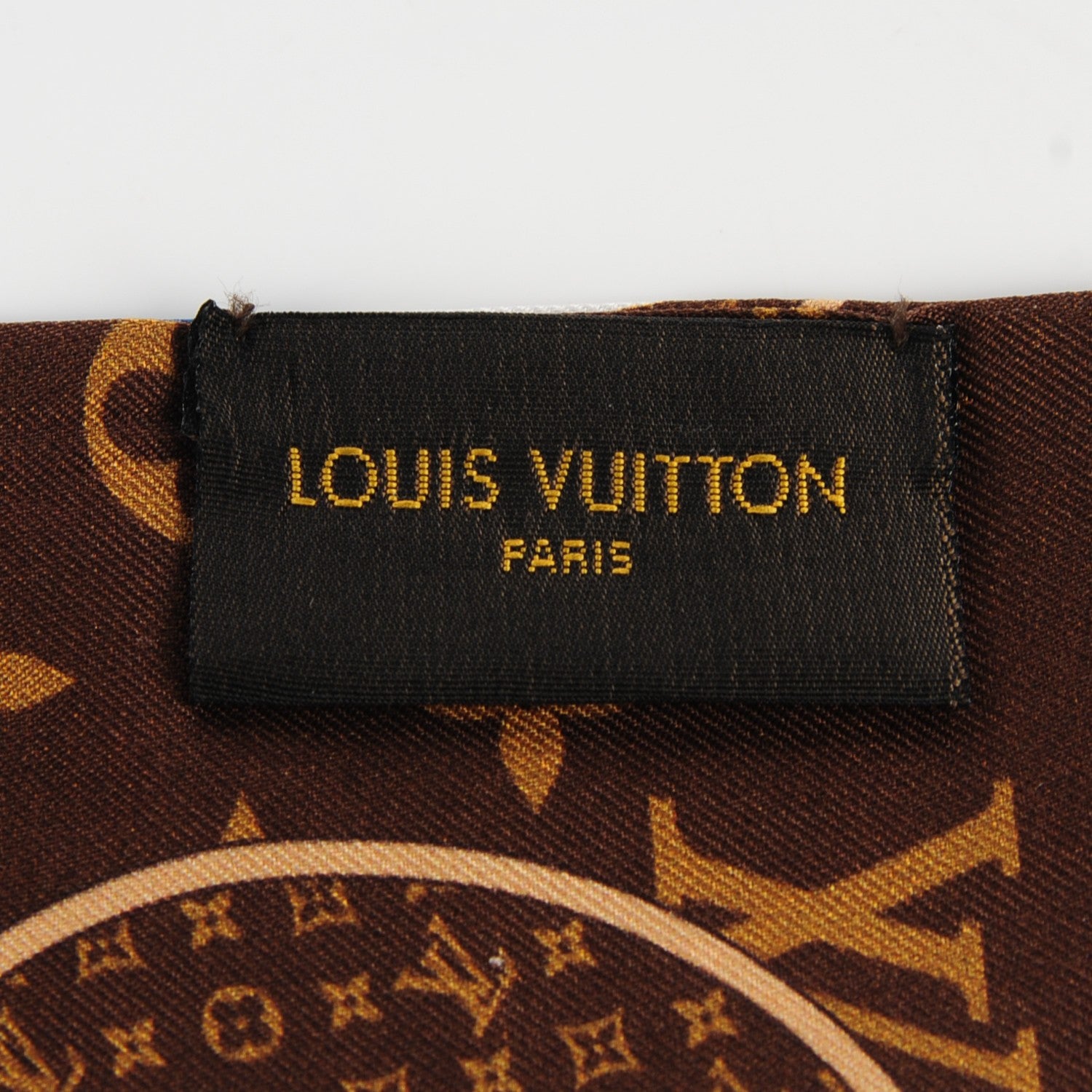 Louis Vuitton Silk Monogram Trunks Bandeau 4 of 5